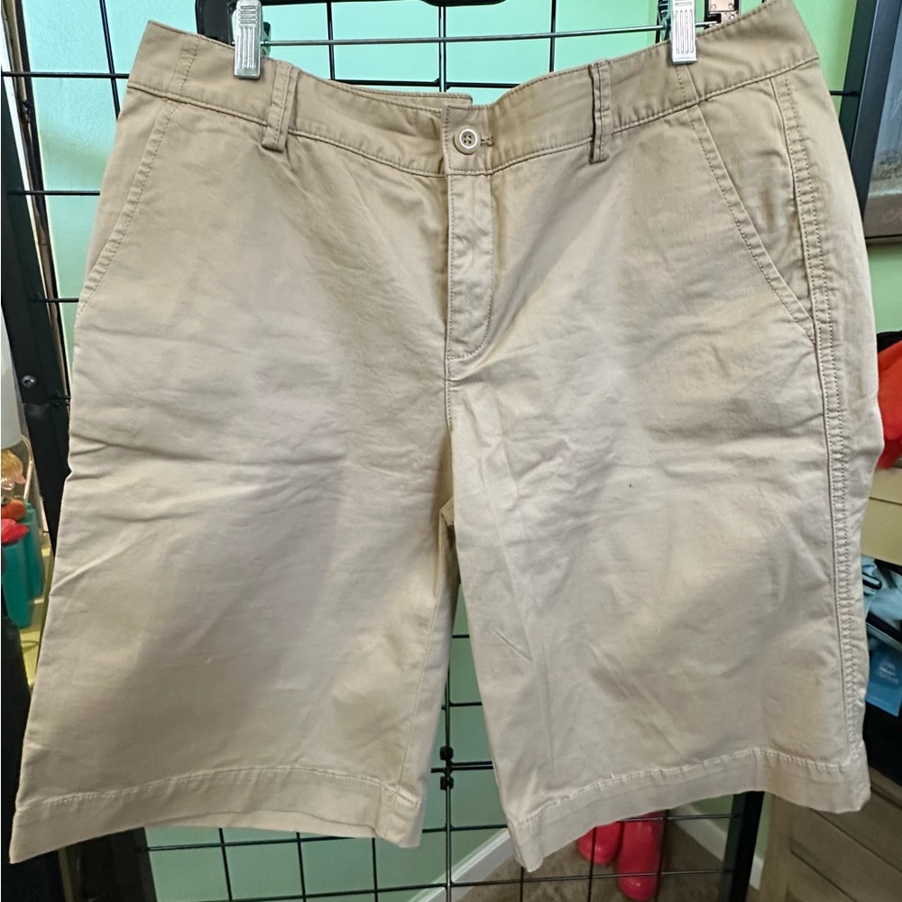 Men’s Beige Casual Shorts